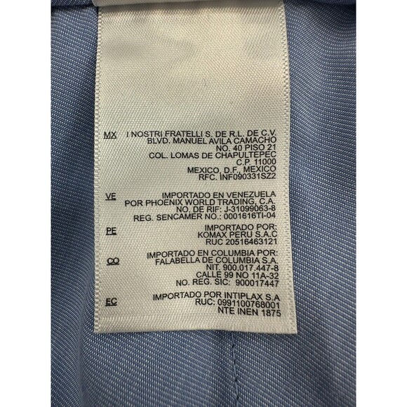 Brooks Brothers Shorts Mens 36 Navy Advantage Chino Stretch Flat Front Casual - Picture 7 of 11